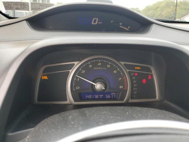 2HGFA16519H302410 - 2009 HONDA CIVIC LX 灰色 照片 9