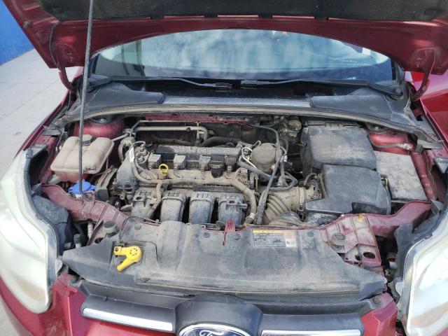 1FADP3K20EL175728 - 2014 FORD FOCUS SE RED photo 11