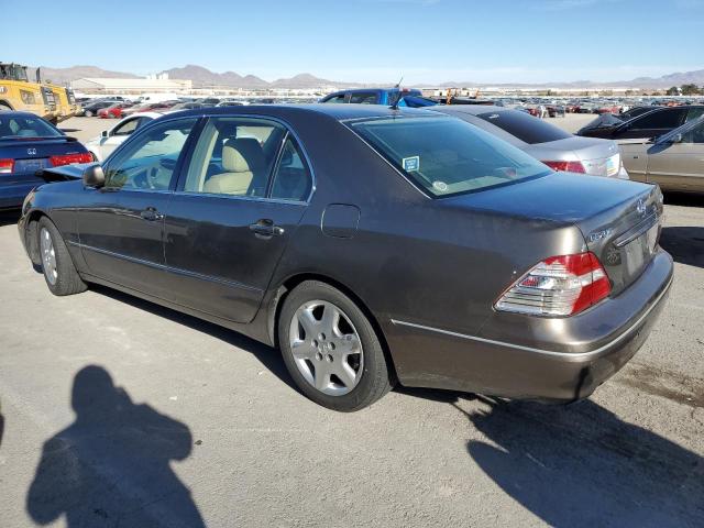 JTHBN36F640172030 - 2004 LEXUS LS 430 BROWN photo 2