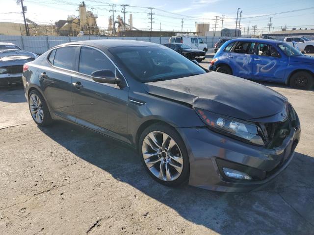 KNAGM4A75B5117288 - 2011 KIA OPTIMA LX CHARCOAL photo 4