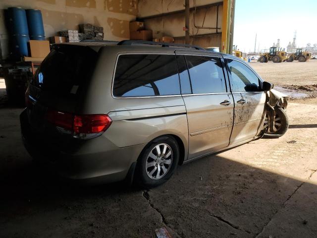 5FNRL38459B413053 - 2009 HONDA ODYSSEY EX TAN photo 3