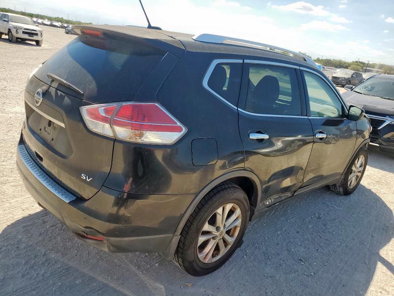 KNMAT2MT7FP559878 - 2015 NISSAN ROGUE S BLACK photo 3