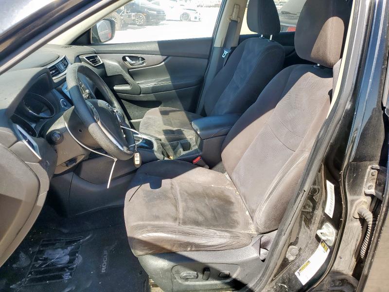 KNMAT2MT7FP559878 - 2015 NISSAN ROGUE S BLACK photo 7