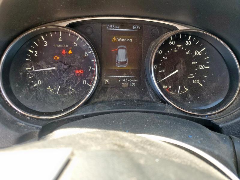 KNMAT2MT7FP559878 - 2015 NISSAN ROGUE S BLACK photo 9