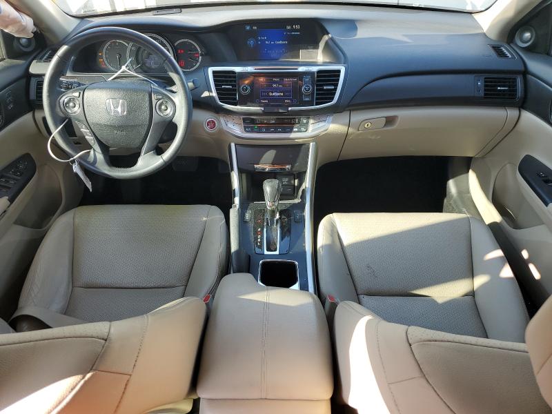 1HGCR2F81EA003830 - 2014 HONDA ACCORD EXL WHITE photo 8