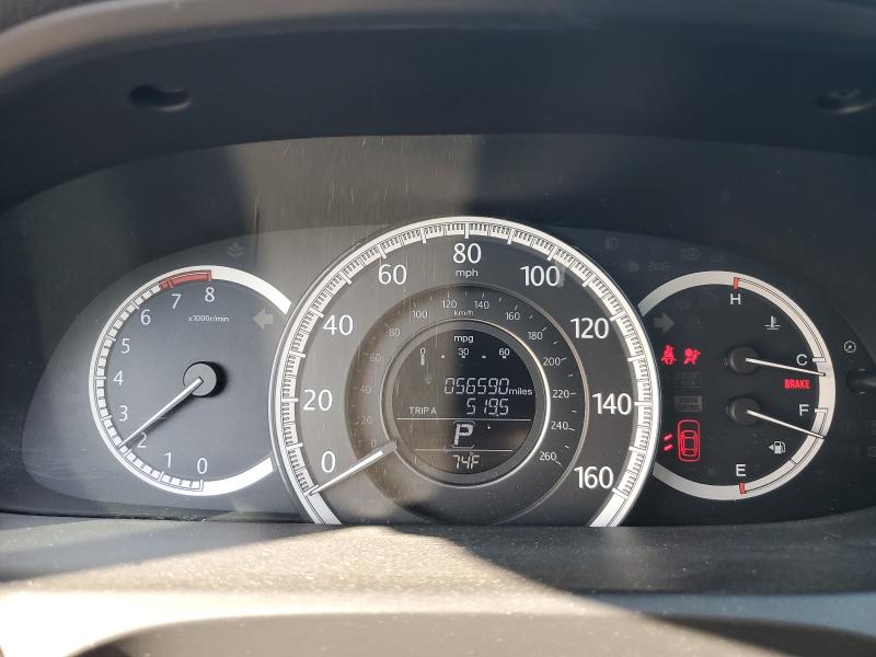 1HGCR2F81EA003830 - 2014 HONDA ACCORD EXL WHITE photo 9