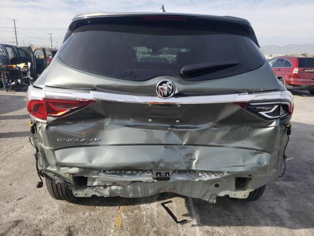 5GAERBKW6NJ164011 - 2022 BUICK ENCLAVE ESSENCE 绿色 照片 6