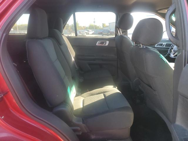 1FMHK8D8XCGA63657 - 2012 FORD EXPLORER XLT წითელი ფოტო 11