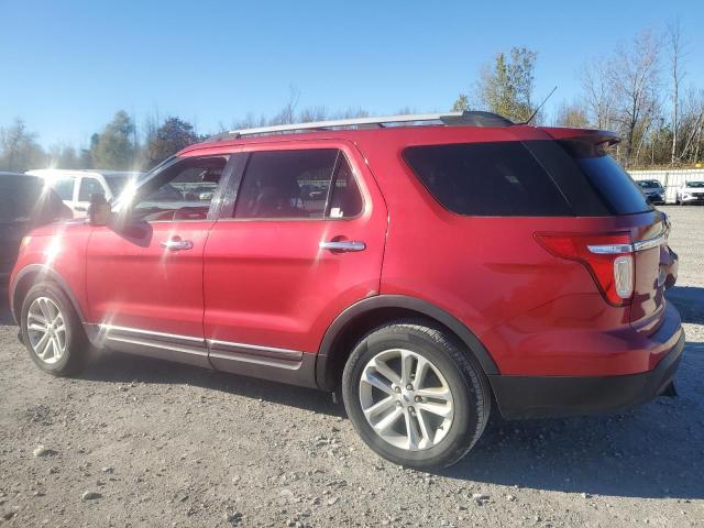 1FMHK8D8XCGA63657 - 2012 FORD EXPLORER XLT წითელი ფოტო 2