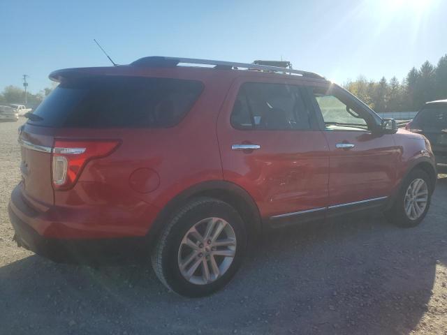 1FMHK8D8XCGA63657 - 2012 FORD EXPLORER XLT წითელი ფოტო 3