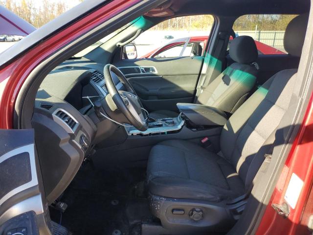 1FMHK8D8XCGA63657 - 2012 FORD EXPLORER XLT წითელი ფოტო 7