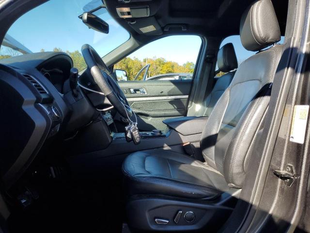 1FM5K8D82JGA75236 - 2018 FORD EXPLORER XLT GRAY photo 7