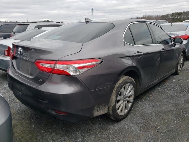 4T1B11HK7KU786629 - 2019 TOYOTA CAMRY L GRAY photo 3