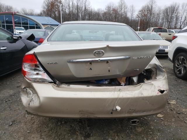 4T1BF30K04U586638 - 2004 TOYOTA CAMRY LE TAN photo 6