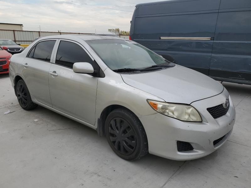 1NXBU4EE2AZ284696 - 2010 TOYOTA COROLLA BASE Gümüş foto 4