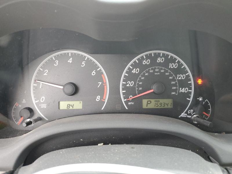 1NXBU4EE2AZ284696 - 2010 TOYOTA COROLLA BASE Gümüş foto 9