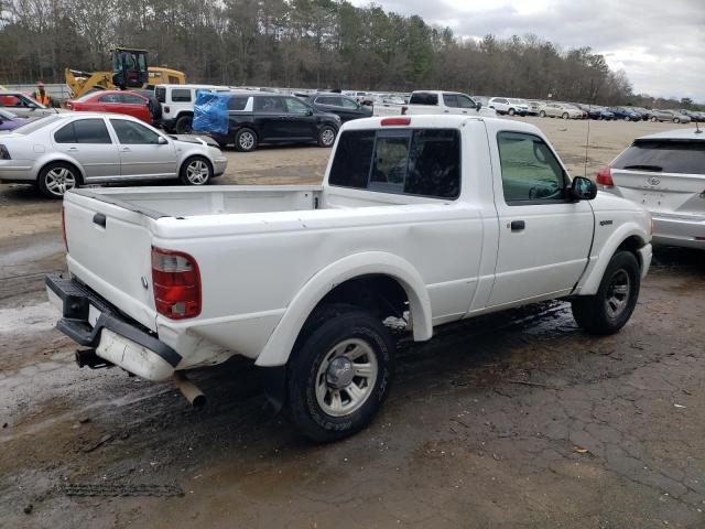 1FTYR10U62PB00566 - 2002 FORD RANGER WHITE photo 3