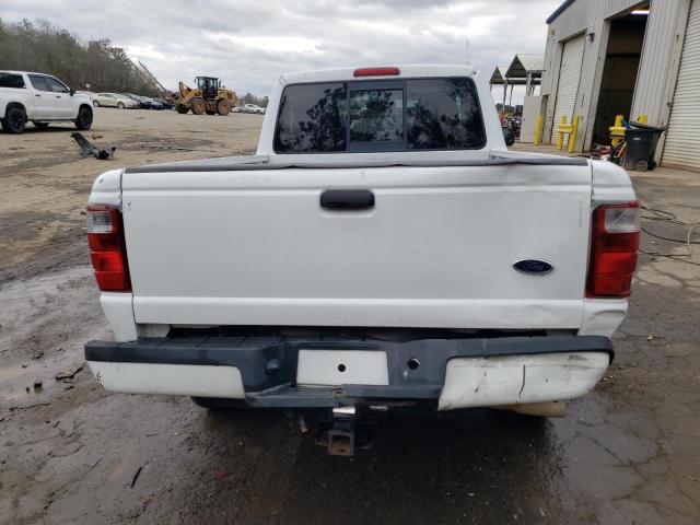 1FTYR10U62PB00566 - 2002 FORD RANGER WHITE photo 6