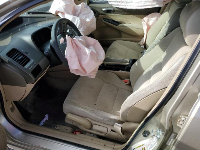 1HGFA16577L124177 - 2007 HONDA CIVIC LX BEIGE photo 7