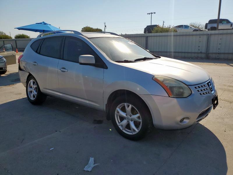 JN8AS58V99W433424 - 2009 NISSAN ROGUE S SILVER photo 4