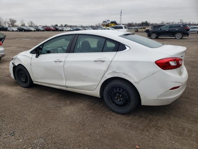 3G1BE5SM2GS600912 - 2016 CHEVROLET CRUZE LT WHITE photo 2