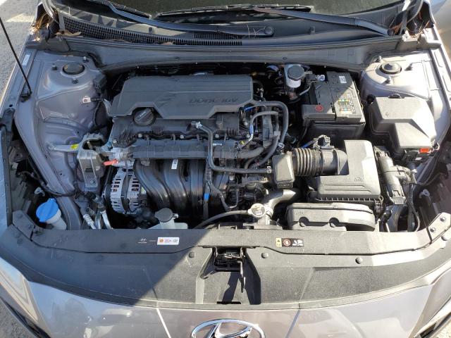 KMHLM4AG0PU555095 - 2023 HYUNDAI ELANTRA SEL GRAY photo 11