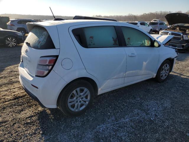 1G1JG6SB7K4131643 - 2019 CHEVROLET SONIC WHITE photo 3