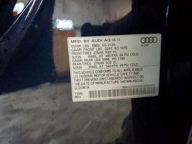 WA1DGAFE6ED004442 - 2014 AUDI Q7 PRESTIGE 蓝色 照片 12