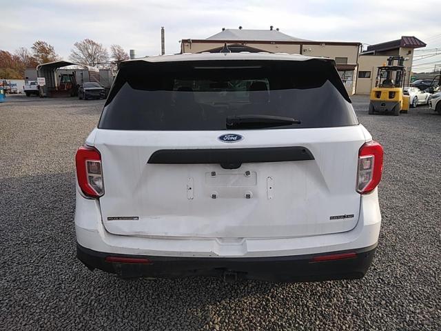 1FM5K8AB9MGC02407 - 2021 FORD EXPLORER POLICE INTERCEPTOR 白色 照片 12