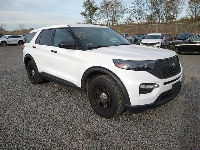 1FM5K8AB9MGC02407 - 2021 FORD EXPLORER POLICE INTERCEPTOR 白色 照片 2