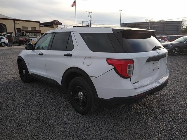 1FM5K8AB9MGC02407 - 2021 FORD EXPLORER POLICE INTERCEPTOR WHITE photo 3