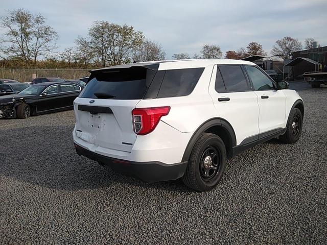 1FM5K8AB9MGC02407 - 2021 FORD EXPLORER POLICE INTERCEPTOR 白色 照片 4