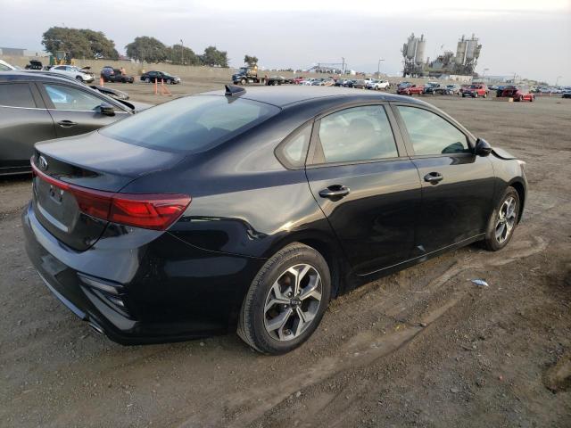 3KPF24AD6KE115256 - 2019 KIA FORTE FE BLACK photo 3