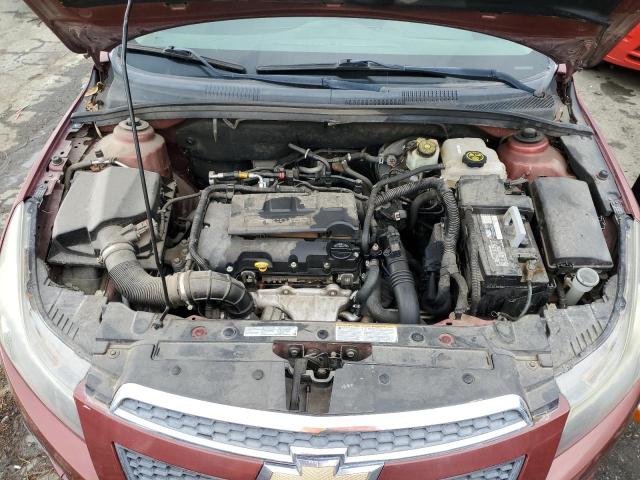 1G1PC5SB9D7203878 - 2013 CHEVROLET CRUZE LT BURGUNDY photo 11