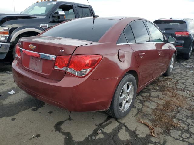 1G1PC5SB9D7203878 - 2013 CHEVROLET CRUZE LT BURGUNDY photo 3