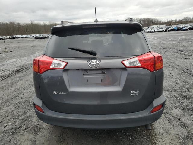 JTMRFREV0FD128237 - 2015 TOYOTA RAV4 XLE GRAY photo 6