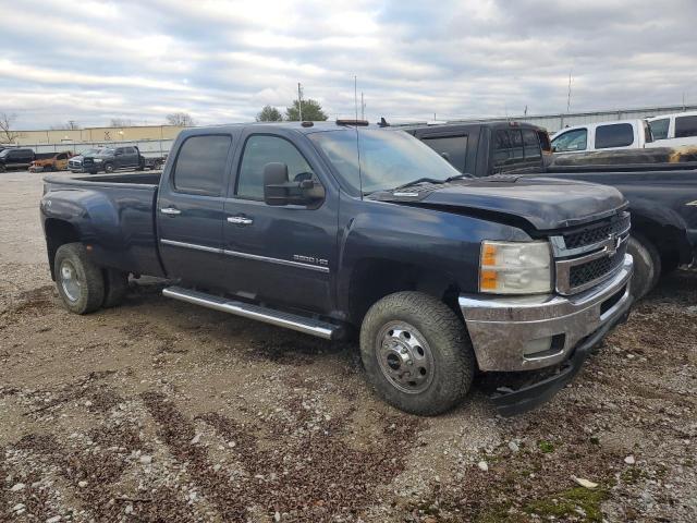 1GC4K1C86DF152967 - 2013 CHEVROLET SILVERADO K3500 LTZ BLUE photo 4