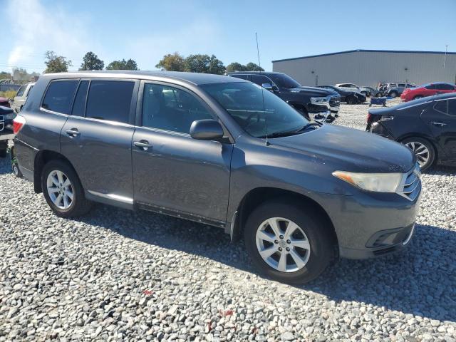 5TDZA3EH1BS016504 - 2011 TOYOTA HIGHLANDER BASE ნაცრისფერი ფოტო 4