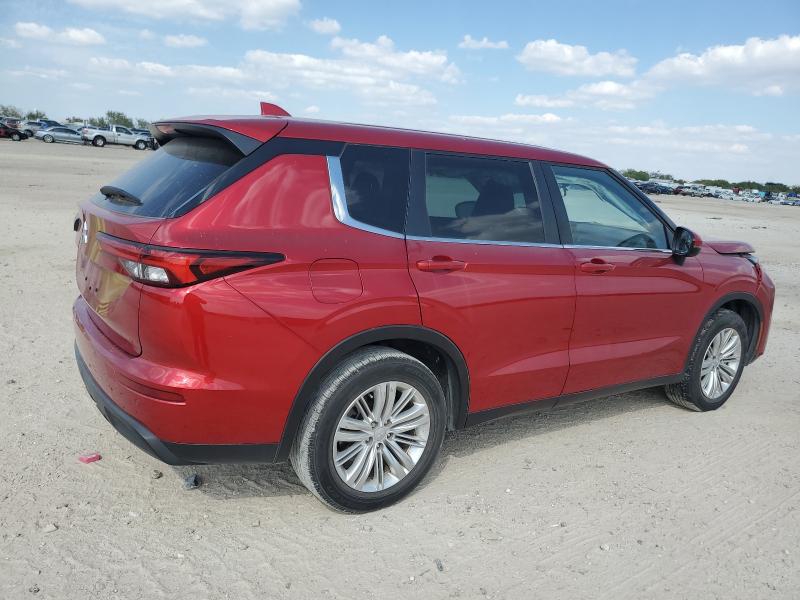 JA4J3TA88NZ015876 - 2022 MITSUBISHI OUTLANDER ES RED photo 3