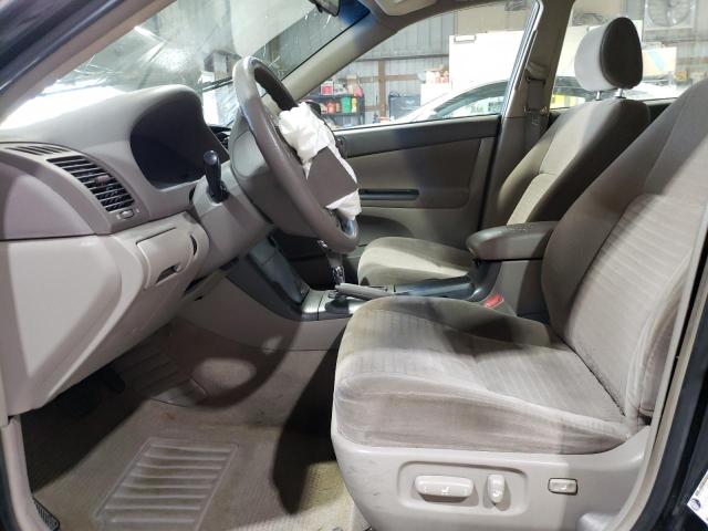 JTDBE32K263044664 - 2006 TOYOTA CAMRY LE BLACK photo 7