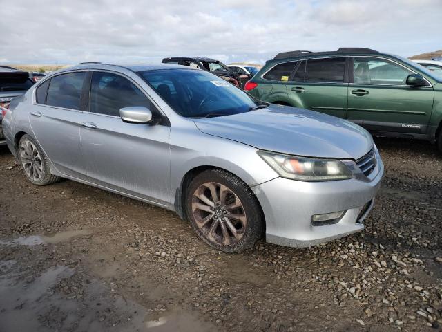 1HGCR2F55DA103921 - 2013 HONDA ACCORD SPORT Արծաթագույն լուսանկար 4