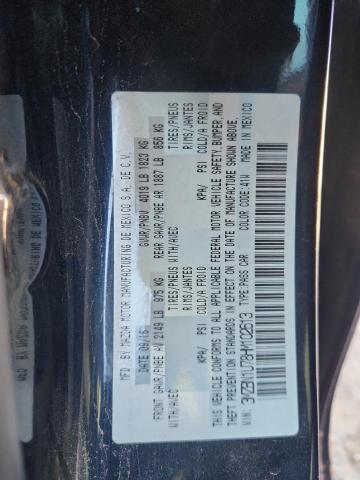 3MZBN1U78HM102613 - 2017 MAZDA 3 SPORT 黑色 照片 12