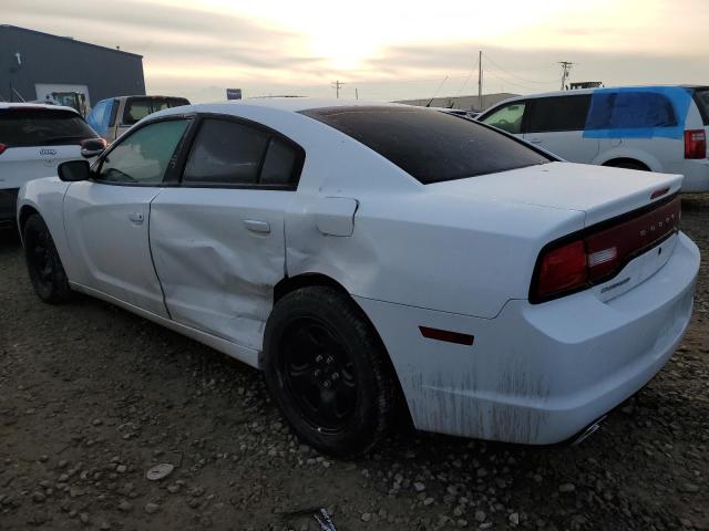 2B3CL1CT9BH579313 - 2011 DODGE CHARGER POLICE WHITE photo 2