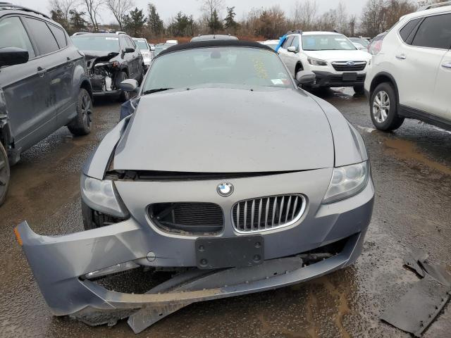 4USBU53528LW93837 - 2008 BMW Z4 3.0SI GRAY photo 5