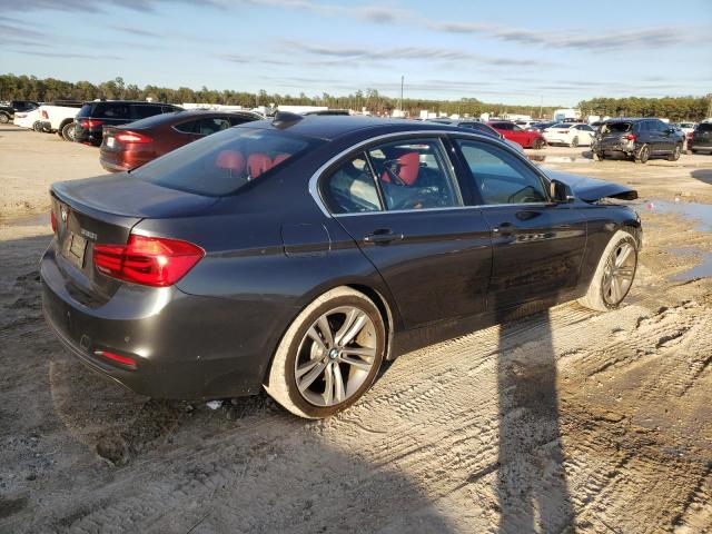 WBA8B9G31HNU53993 - 2017 BMW 330 I GRAY photo 3