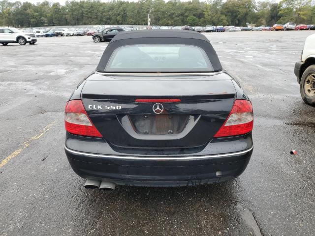 WDBTK72F89T106725 - 2009 MERCEDES-BENZ CLK 550 BLACK photo 6