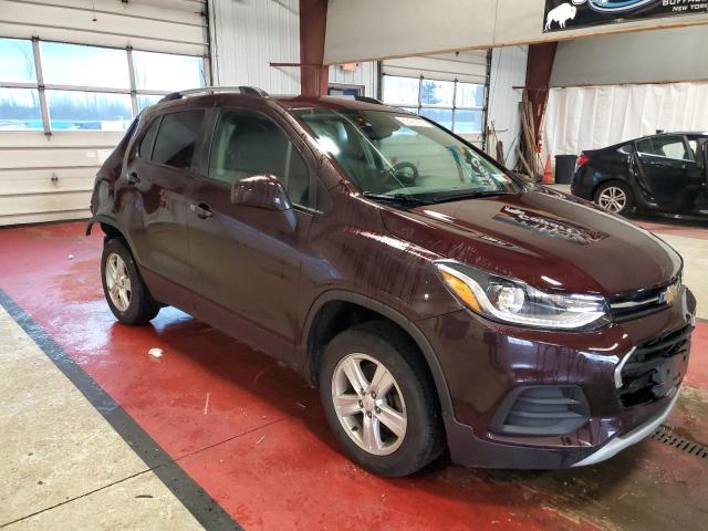 KL7CJPSB6MB341864 - 2021 CHEVROLET TRAX 1LT BURGUNDY photo 4