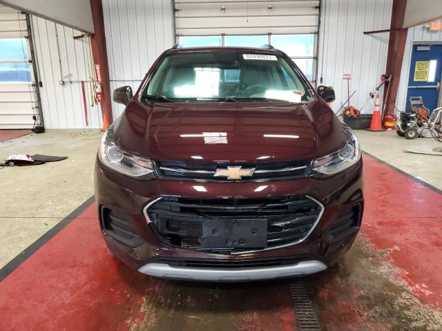 KL7CJPSB6MB341864 - 2021 CHEVROLET TRAX 1LT BURGUNDY photo 5