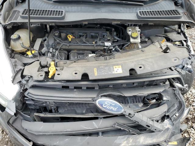 1FMCU0F71HUD05108 - 2017 FORD ESCAPE S GRAY photo 12