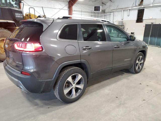 1C4PJMDX1KD200648 - 2019 JEEP CHEROKEE LIMITED ნაცრისფერი ფოტო 3